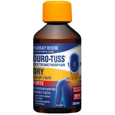 DURO-TUSS Dry Cough Liquid Forte 200 ml
