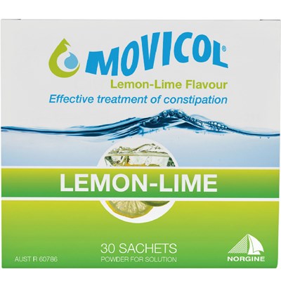 Movicol Sachet 13.9G Lemon-Lime 30 Pack