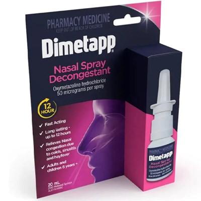 Dimetapp 12 Hour Nasal Spray 20mL