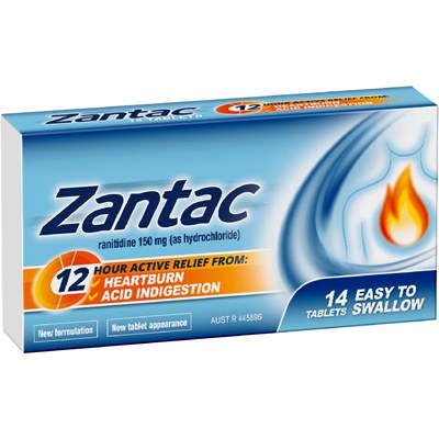 Zantac 150mg 14 Tablets