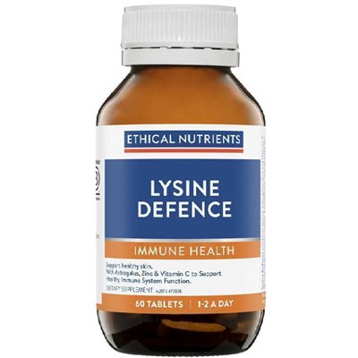 Ethical Nutrients Lysine Defence 60 Tablets