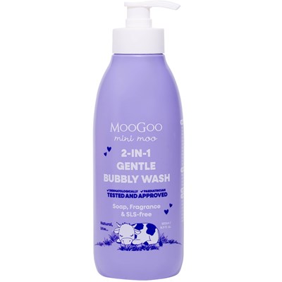 MooGoo 2-in-1 Bubbly Wash 500mL