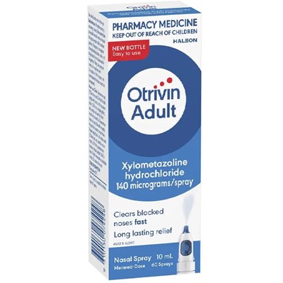 Otrivin Adult Nasal Spray 10mL
