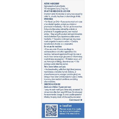 Otrivin Adult Nasal Spray 10mL