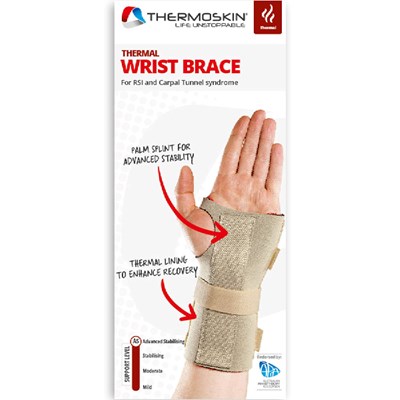 Thermoskin Wrist/Hand Brace Right Extra Small/Small