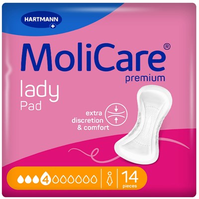 MoliCare Premium Lady Pad 4 Drop 14 Pack