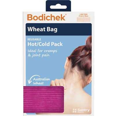 Bodichek Wheat Bag 2 Section Rectangle