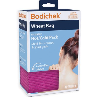Bodichek Wheat Bag 2 Section Rectangle