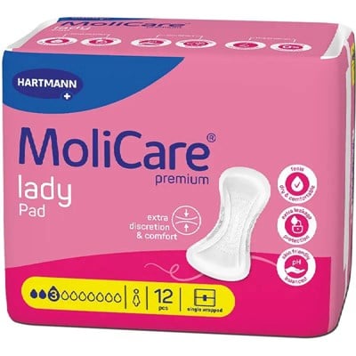 Molicare Lady Premium 3D Pad 12 Pack