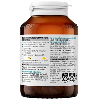 Blackmores Omega Mini Double Concentrate 200 Capsules