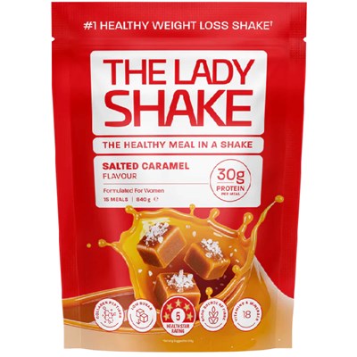 The Lady Shake Salted Caramel 840g