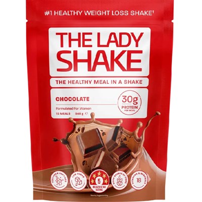 The Lady Shake Chocolate 840g