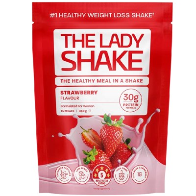 The Lady Shake Strawberry 840g