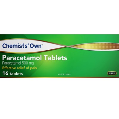 Chemists' Own Paracetamol 16 Tablets