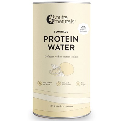 Nutra Naturals Protein Water Lemonade 450g