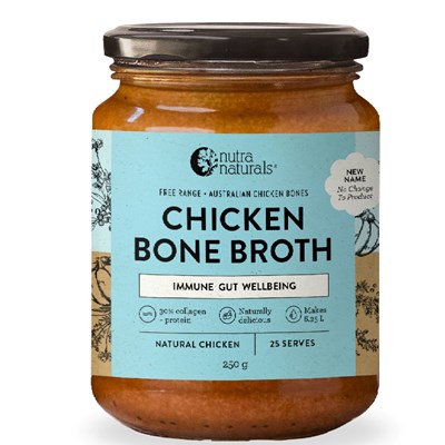 Nutra Naturals Chicken Bone Broth Concentrate - Natural 250g