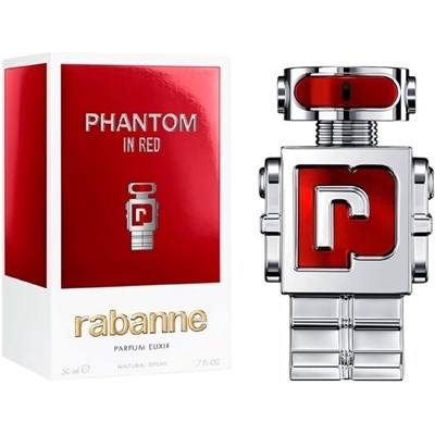 Rabanne Phantom in Red Parfum Elixir 50mL