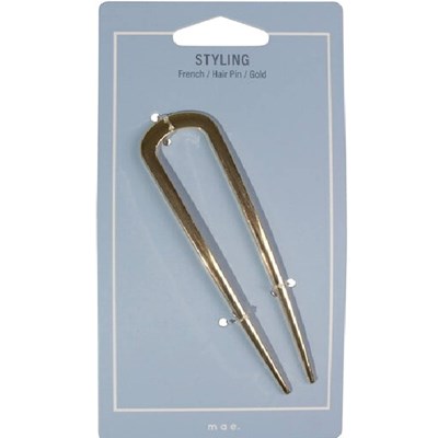 Mae French Hair Pin Gold