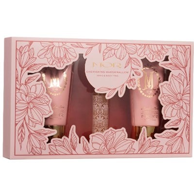 MOR Cherishing Marshmallow Hand & Body Trio
