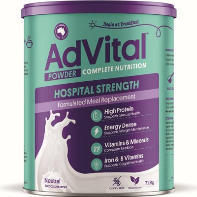 AdVital Hospital Strength Neutral Powder 728g