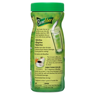 Benefiber Natural Fibre Supplement 261g