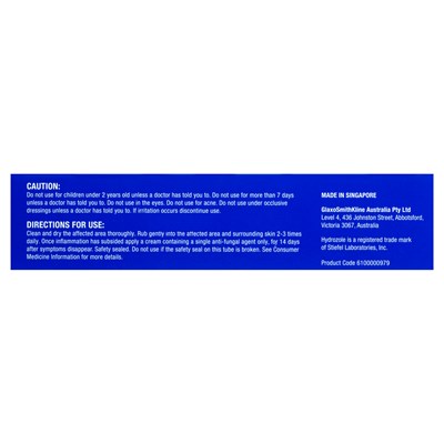 Hydrozole (hydrocortisone + clotrimazole) Broad Spectrum Anti-fungal and Anti-Inflammatory Cream 30g