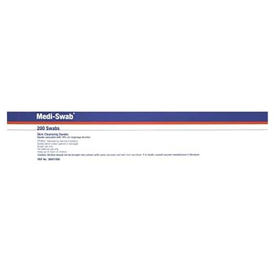Medi-Swabs 2Ply 200 Wipes