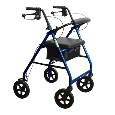 Aidacare Aspire Classic 8" Seat Walker (Blue)