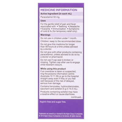 Dymadon for Babies 1 Month-2 Years Strawberry 60mL