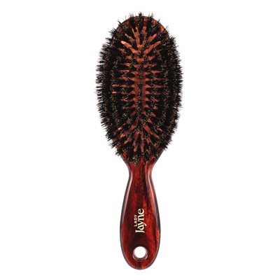 Lady Jayne Purse-Sized 100% Boar Bristle Pad Brush