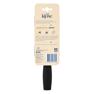 Lady Jayne Large Thermal Radial Brush