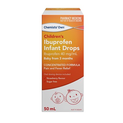 Chemists' Own Ibuprofen Infant Drops 40mg/ml 50mL