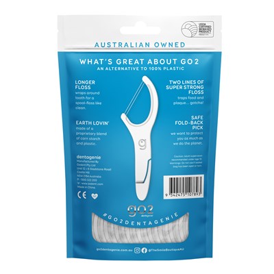 Go2 Dentagenie Double Flosspyx Minty 36PK