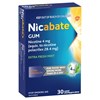 Nicabate Gum 4mg Extra Strength Fresh Mint 30 Pack
