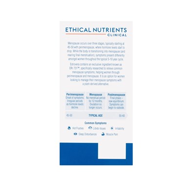 Ethical Nutrients Clinical Estrovera 60 Tablets