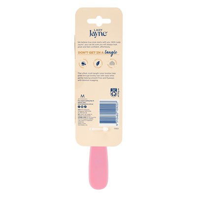 Lady Jayne Smooth & Knotless Detangling Brush Large