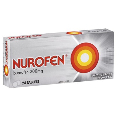 Nurofen Pain and Inflammation Relief 200mg Ibuprofen 24 Tablets