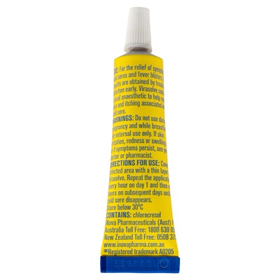 Virasolve Cold Sore Cream 5g