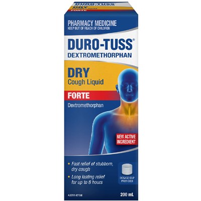 DURO-TUSS Dry Cough Liquid Forte 200 ml