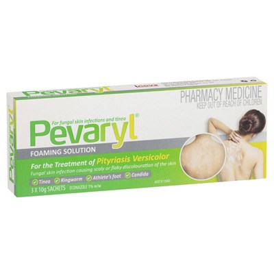 Pevaryl Anti-Fungal Foaming Solution 10g