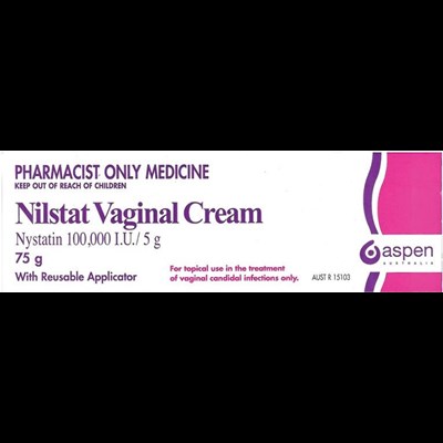 Nilstat (nystatin) 100,000 IU Vaginal Cream 75g