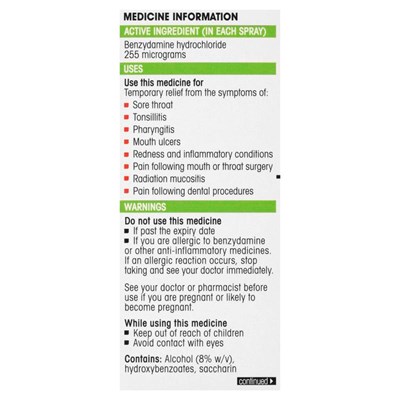Difflam Sore Throat Spray 30mL