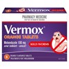 Vermox Worming Treatment Orange 6 Tablets