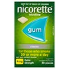 Nicorette Gum Classic 4mg Extra Strength 30 Pack