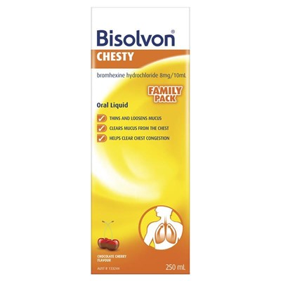 Bisolvon Chesty Cough Liquid 250mL