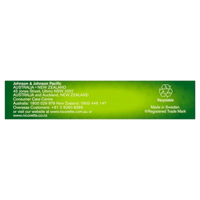 Nicorette Gum Classic 2mg Regular Strength 30 Pack