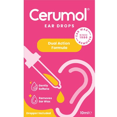 Cerumol Ear Drops Dual Action Formula 10mL
