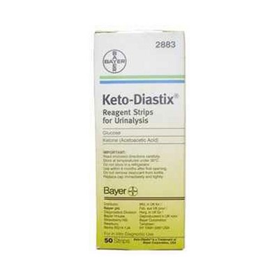 Keto-Diastix Strips 50 pack