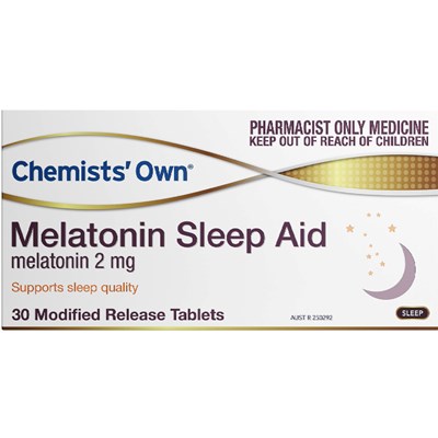 Chemists' Own Melatonin Sleep Aid 2mg 30 Tablets
