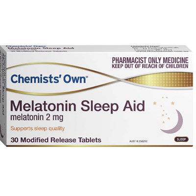 Chemists' Own Melatonin Sleep Aid 2mg 30 Tablets
